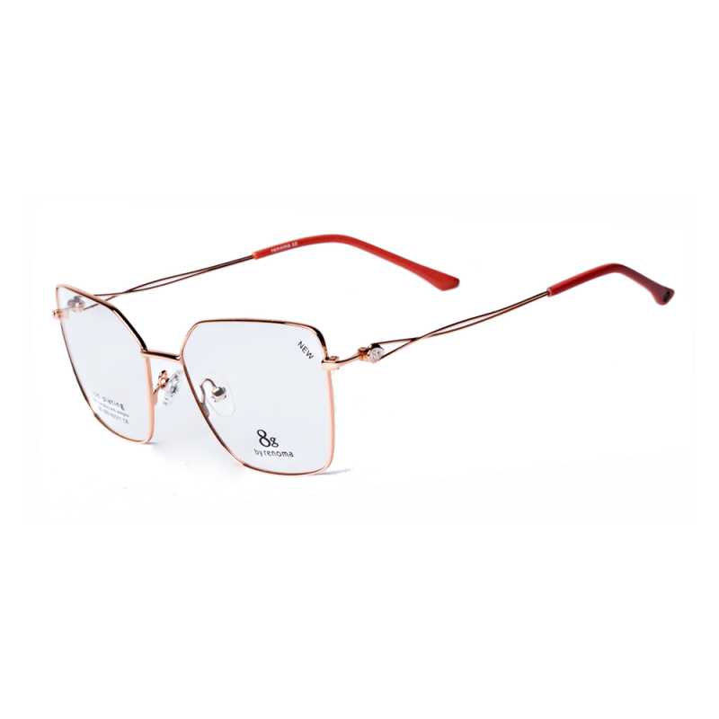 Armação de Óculos 8G 053C Feminino 55x17x142