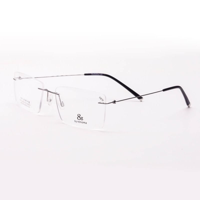 Armação de Óculos 8G 003 Masculino 56x19x145