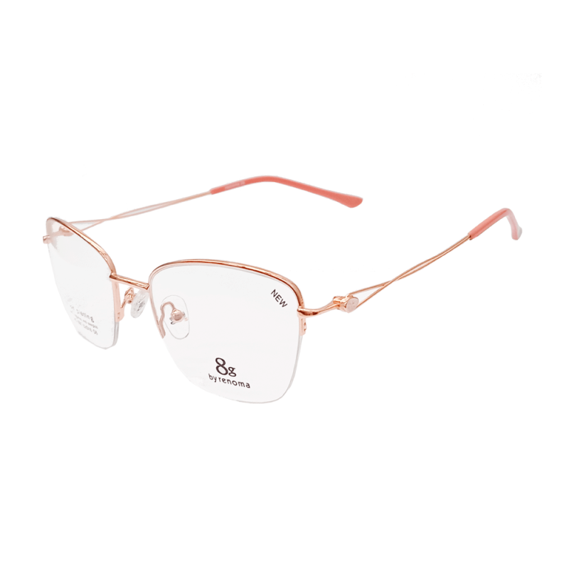 Armação de Óculos 8G 050 Feminino 52x18x142