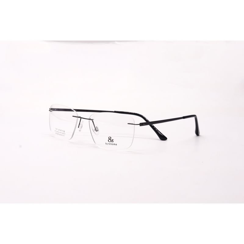 Armação de Óculos 8g 8G009 Masculino 58x18x142