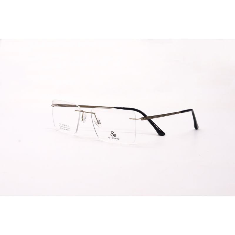 Armação de Óculos 8G010 Masculina 56x18x142