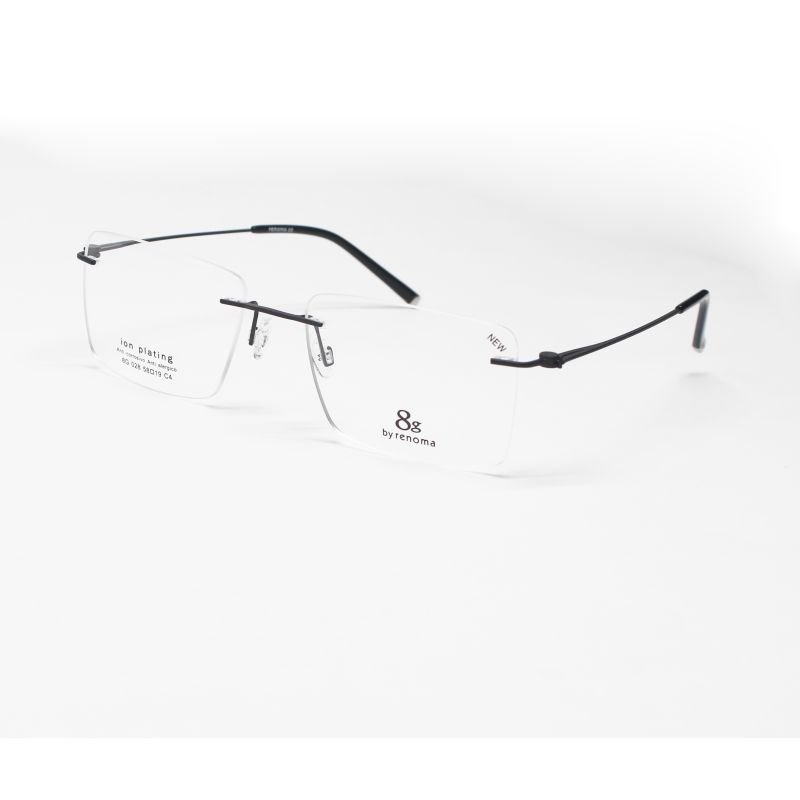 Armação de Óculos 8g 8G028 Masculino 58x19x145