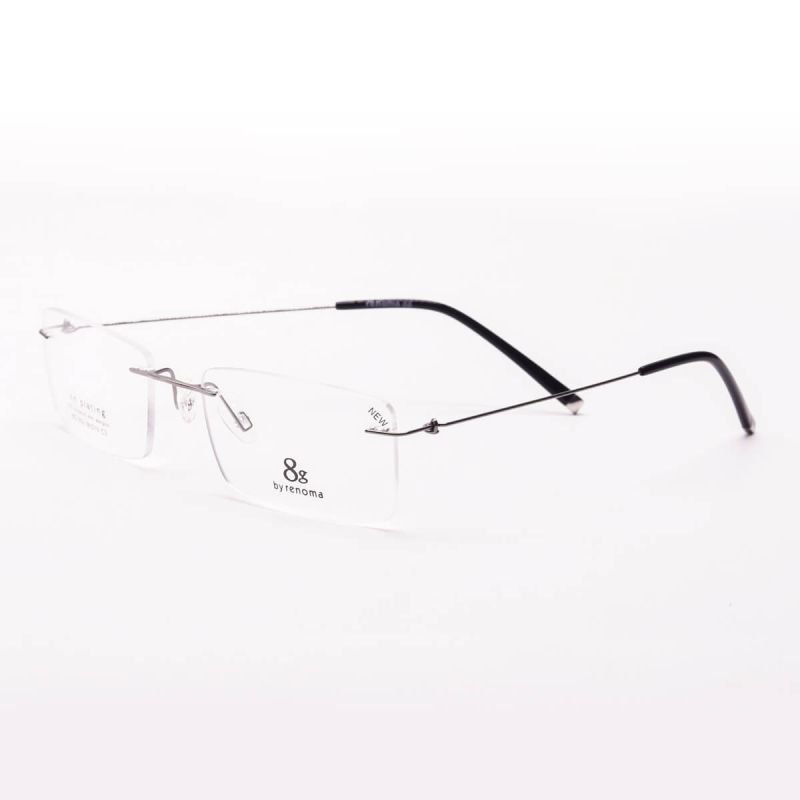 Armação de Óculos 8G 002 Masculino 56x19x145