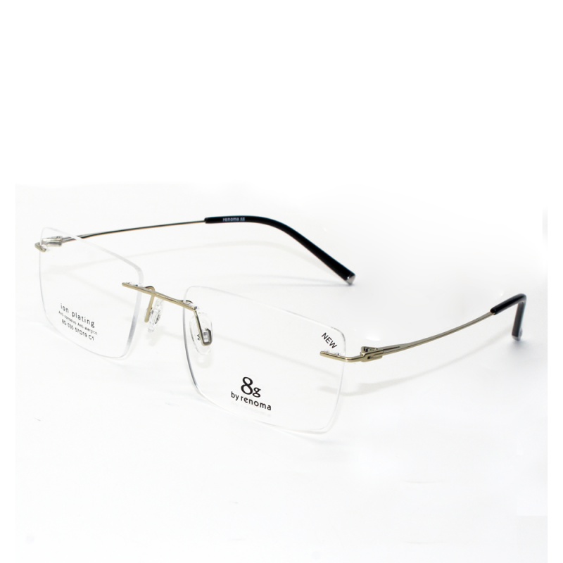 Armação de Óculos 8G028 Masculino 58x19x145