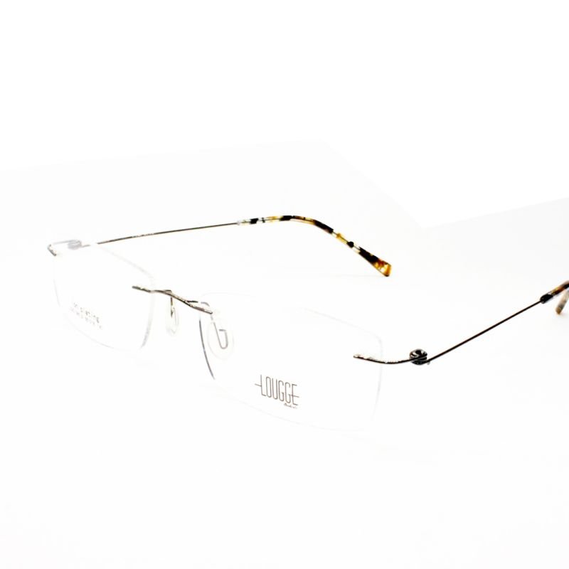 Armação de Óculos Lougge LGO 340 Masculino 55x18x140