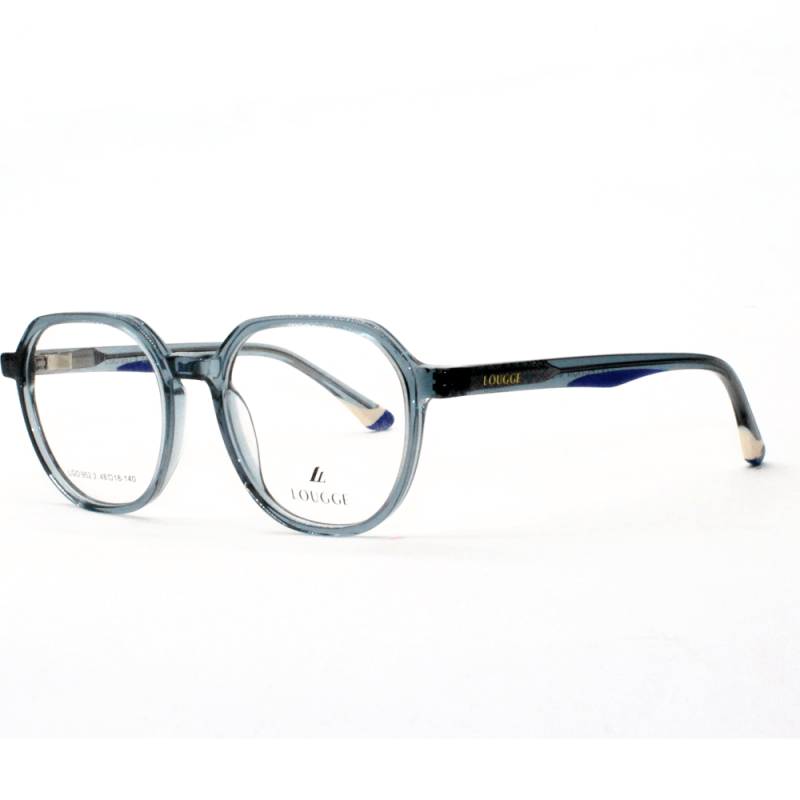 Armação de Óculos Lougge LGO 952 Feminino 48x18x140