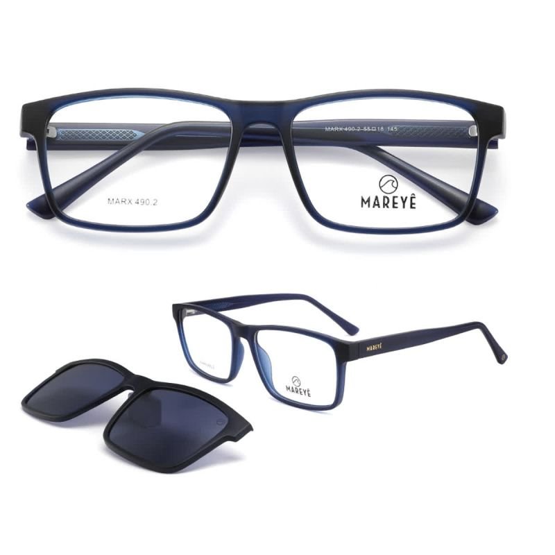 Armação de Óculos Mareyê MARX 490 Feminino 55x18x145