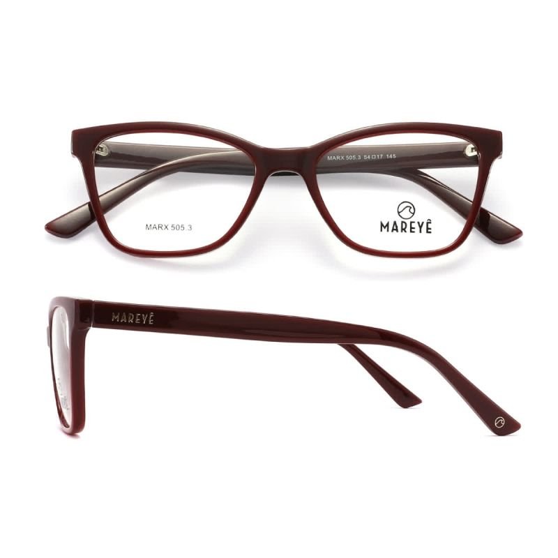 Armação de Óculos Mareyê MARX 505 Feminino 54x17x145
