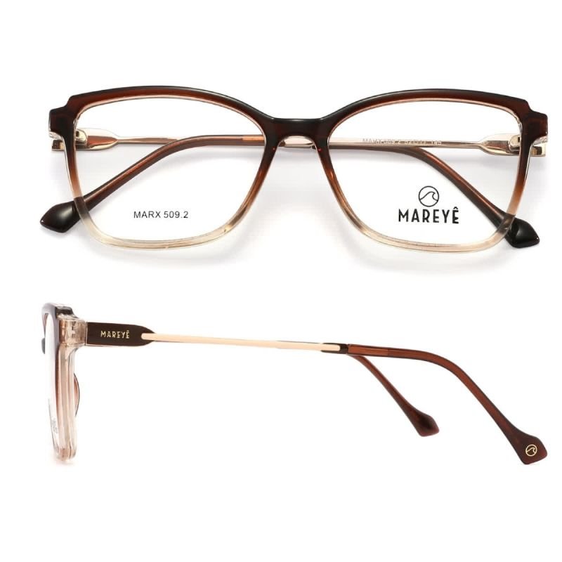 Armação de Óculos Mareyê MARX 509 Feminino 52x17x145
