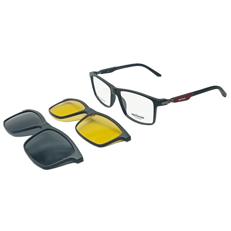 Armação de Óculos Red Nose RNC 289 Masculino 56x16x142