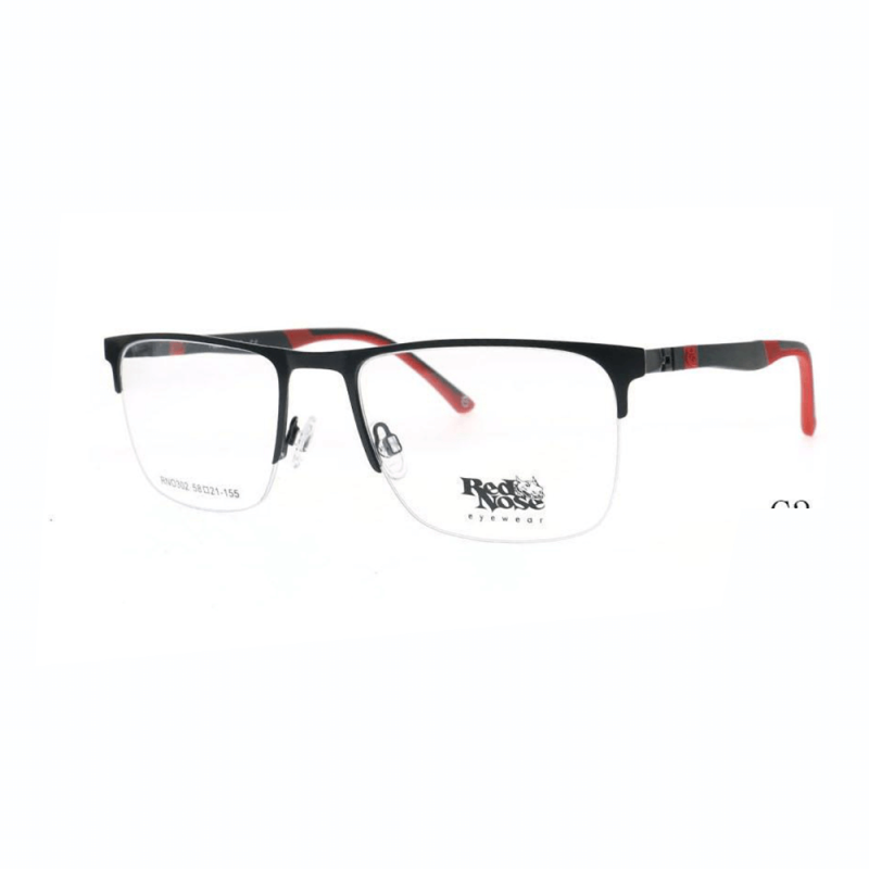 Armação de Óculos Red Nose RNO 302 Masculino 58x21x155